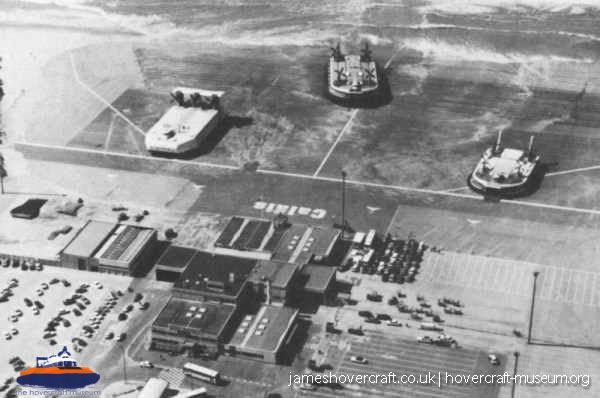 Calais hoverport -  (credit: The <a href='http://www.hovercraft-museum.org/' target='_blank'>Hovercraft Museum Trust</a>).